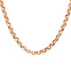 Pre Owned 9ct Rose Belcher Chain ZQ75